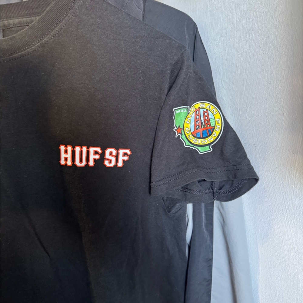 HUF Classic Black Tee